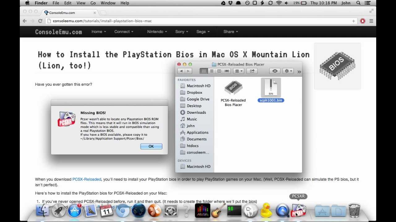 playstation portable emulator mac os x